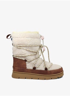 Buy Women's Colourblock High Shaft Boots with Lace-Up Closure - Richmond Winter High W in UAE