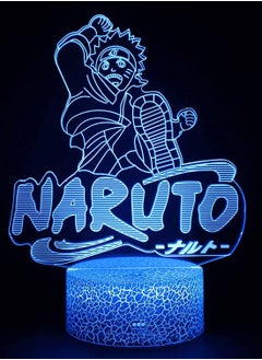 Buy 3D LED MultiColored Multicolor Night Light  Japan Anime Naruto Uchiha Series Theme Light  Hoom Decorate 7/16 Color Change Sensor Touch Table Lamp  USB Powered in UAE