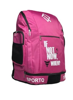 Buy SportQ Premium Quality Training Like a Pro Swimming Equipment Bag Waterproof for Sports, Beach and Travel, Spacious Storage Space and Waterproof Material, 45L Backpack Comfortable Backpack in Egypt