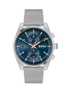 Buy Men's Chronograph Round Shape Stainless Steel Wrist Watch 1514149 - 44 Mm in UAE