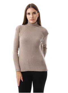 Buy Long Sleeves Slip On Ribbed Top in Egypt