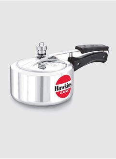 Buy Aluminium Classic Pressure Cooker Silver 2 Liter in UAE