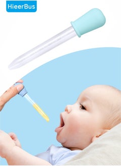 اشتري Baby 5ml Small Silicone Plastic Medicine Dropper Feeder Pipette Dropper Liquid Food Dropper في الامارات