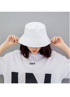 Buy Foldable sun cotton unisex bucket travel hat in Egypt