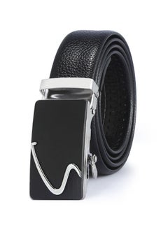 اشتري 120CM Creative Casual Versatile Wear Resistant Leather Automatic Buckle Belt في الامارات