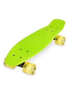 اشتري Xootz Pp Skateboard Led 22 Inch Green في الامارات