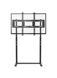 اشتري Wisfor TV Floor Stand 32-100 Inch Qled Mount Stand Smart Television Bracket Display Shelf for led Oled Monitor TV Table Furniture Black Max VESA 800×400mm Holds up to 40 KG في السعودية