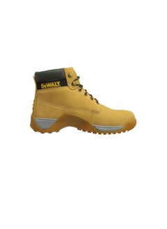 Buy Dewalt Full Grain Leather Apprentice Safety Shoes Honey-Dual Density anti bacterial insole EU 44 in UAE