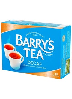 Buy Decaffeinated Tea Bags 80 Pcs Pack in UAE