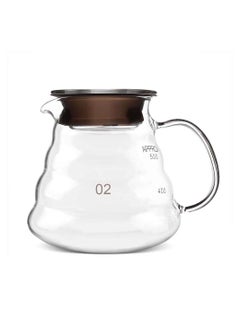 اشتري Glass Pour Over Coffee Maker في الامارات