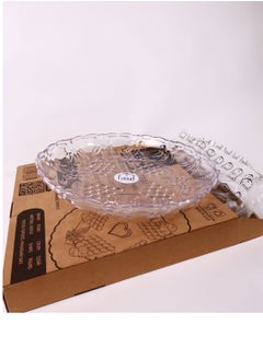 Buy Round tray of acrylic grapes, resistant to breakage in Egypt