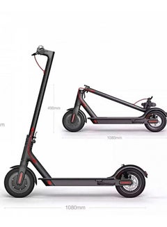 Buy Electric scooter for adults, metal alloy, light, foldable and portable in Saudi Arabia