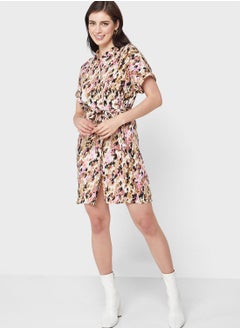 Buy Printed Shirt Dress in UAE