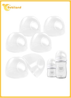 Buy 6 Count Baby Bottle Lids Compatible with Philips Avent Baby Bottles, Soft & Safe Bottle Caps for Avent Glass & Natural Bottles in Saudi Arabia