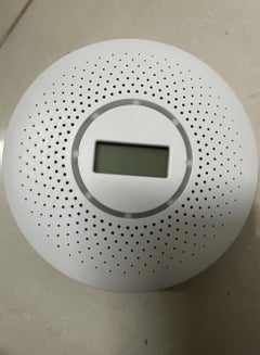 Buy Dual-sensor pyrotechnic and carbon monoxide detectors, alarm LCD digital display, air detection warns home safety in Saudi Arabia