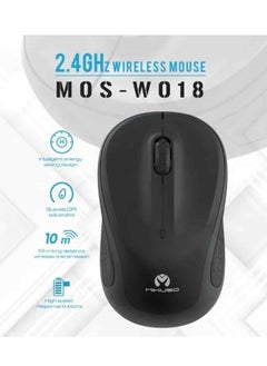 اشتري ميكوسو MOS-W018 ماوس بصري USB لاسلكي 2.4 جيجا هرتز في الامارات