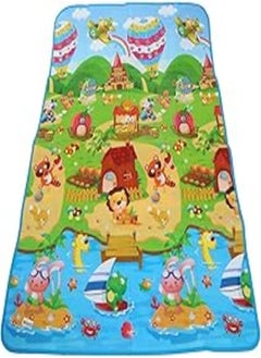 Buy Kids Floor Carpet Double Face Waterproof Size 120 * 180 cm, 154-2 in Egypt