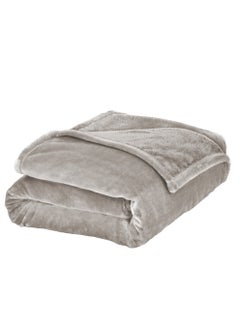 Buy Lightweight Fleece Blanket, 350GSM, Single Size 230 x 170 cm, Extra Soft Fleece All Season Blanket, Bed And Sofa Blanket in Saudi Arabia