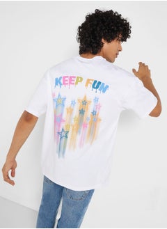 Buy Graphic Print T Shirt in UAE