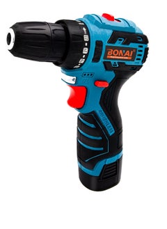 Buy 24V 750 RPM Combi Hammer Drill with 2 Batteries in Kitbox for Metal, Wod & Wall Drilling & Screwdriving/Fastening, in UAE