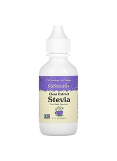 Buy NuNaturals, Clear Extract Stevia, 2 fl oz (59 ml) in UAE