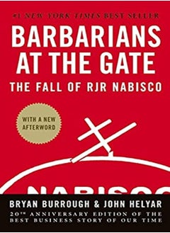 Buy Barbarians At The Gate The Fall Of Rjr Nabisco by Bryan Burrough Hardcover in UAE