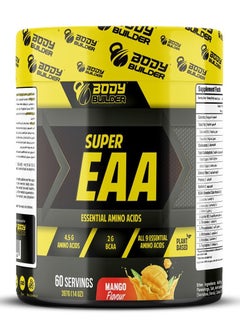 Buy Body Builder Essential Amino Acids, Support Muscle Grwoth, Enhance Recovery and Energy, Mango Flavor, 60 Servings in Saudi Arabia