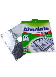 Buy Aluminum Foil - 12 Pcs - 27*27 cm. in Egypt