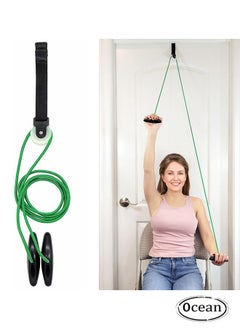 اشتري Shoulder Pulley for Physical Therapy with Exercise Guide - Improves Shoulder Strength & Range of Motion - Reduces Pain, Helps in Muscle Recovery - Physical Therapy Equipment (Green) في السعودية