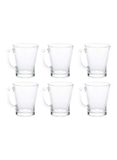 Buy 6-Piece Tea Glass Set 230ml in UAE