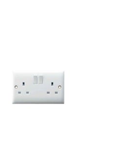 Buy RR 13A Twin Switch Socket Outlet (W3002) in UAE