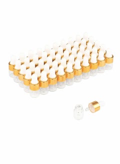 Buy Clear Glass Dropper Bottle, 5ML Sample Storage Containers, Vials Eye Dropper Dispenser in Saudi Arabia