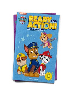 Buy Ready For Action! : Paw Patrol Giant Coloring Book For Kids in UAE