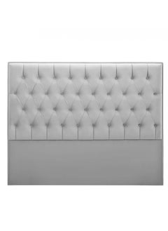 Buy H100 | Velvet headboard - Light Grey in Saudi Arabia