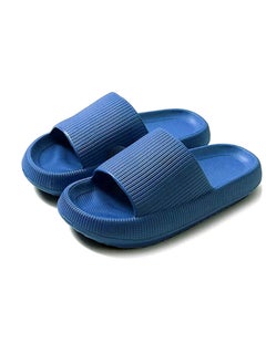 Buy Cloud Slides Women's and Men's Bathroom Anti Slip Quick Dry Ultra Soft Thick Bottom Home Slippers in UAE