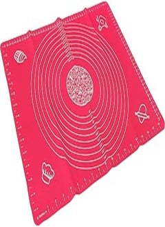 Buy MT Silicone Dough Mat, Dark Pink - 40 x 60 cm in Egypt