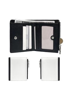 اشتري Thermal Transfer Sublimation Blank Men's Wallet Large Capacity Id Bag Zipper Coin في السعودية