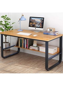 اشتري A small and simple table for the study room or office, used to place a laptop or desktop computer في السعودية