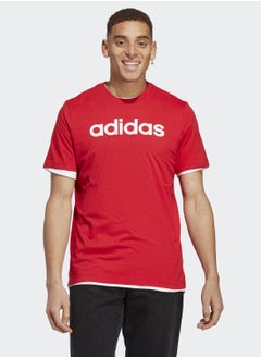 Buy Essential Single Jersey Linear T-Shirt in UAE