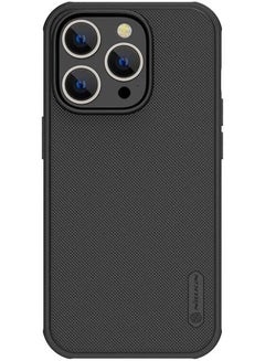 Buy Nillkin Super Frosted Shield Pro Back Cover For iPhone 14 Pro 6.1 Inch 2022 - Black in Egypt
