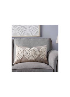 اشتري Medora Filled Cushion 35x60cm-natural في الامارات