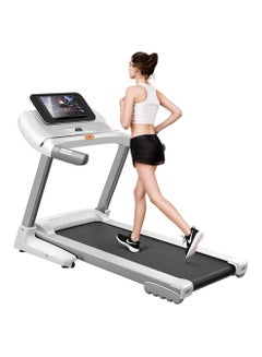اشتري Fitness Automatic Treadmill - Foldable Motorized Walking & Running Machine for Home Use - with 10 inch Touchscreen & 130Kgs weight capacity في السعودية