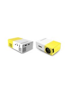 Buy Full HD LED Projector 600 Lumens Yellow in UAE