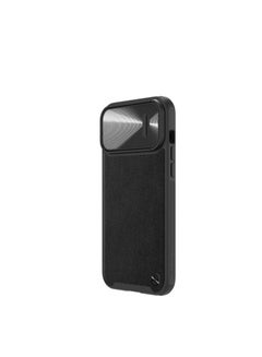 Buy Nillkin CamShield Leather S Case iPhone 14 Pro cover with camera cover black in Egypt