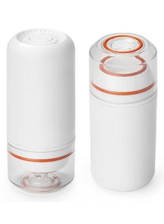 Buy Vacuum Storage Bag Pump, Portable Mini Electric Air Pump Battery Powered Non-Rechargeable Pump for Filament Bag Sealing in UAE