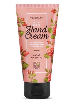 Buy Wild Roses Hand Cream With Hyaluronic Acid & Vitamin E 50ml in Egypt