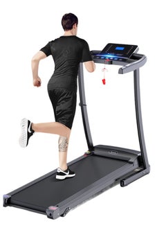 Buy Motorized Treadmill | 2.0 HP Motor Power | 3-Step Manual Incline | Max Speed 12Km/h | Large Running Area | Heart Rate | Treadmill For Gym & Home Use | HC-T510 in Saudi Arabia