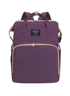 Buy New Style Multifunctional Portable Double Shoulder Mommy Bed Backpack With Cushion in UAE