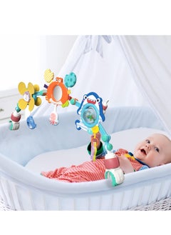 Buy Baby Stroller Arch Toy Baby Educational Cart Pendant Hanging Toys For 0-1 Years Old Activity Arch With Fascinating Toys Stimulates Baby’s Senses And Motor Skills Development in Saudi Arabia