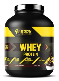 Buy Whey Protein, Low Sugar Whey with 5 Digestive Enzymes Coffee, Flavor, 4 Lb in UAE